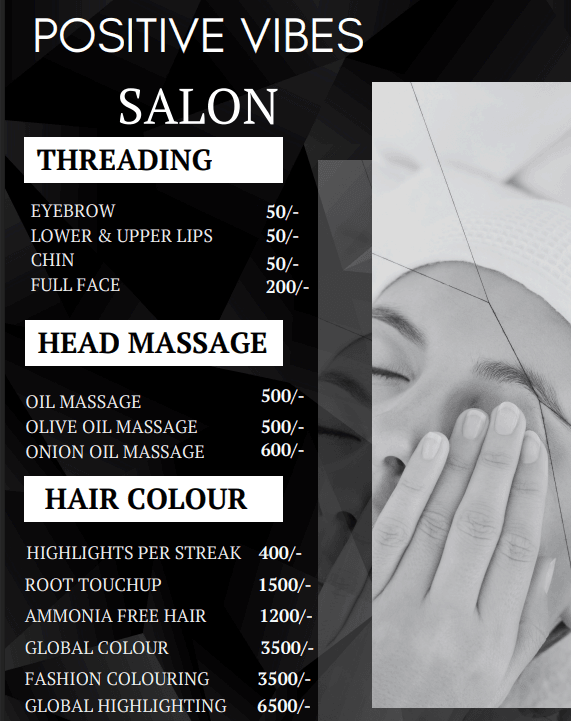 Female Menu 1